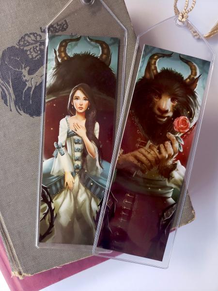 Beauty and the Beast Double Sided Bookmark picture