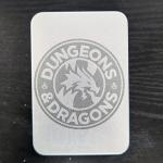 Dungeons & Dragons Starbucks Dice Box â€“ Laser Engraved Tin with Foam Inserts for Dice Storage