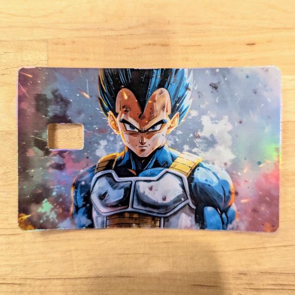 Dragon Ball Z Holographic Credit Card Skins â€“ Iconic Saiyan Warriors picture