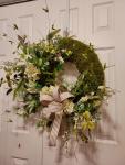 Year Round Moss Covered Wreath