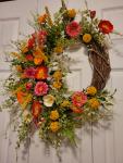 Gerber Daisy Wreath