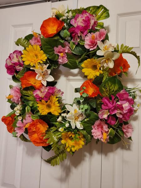 Tropical Summer Wreath