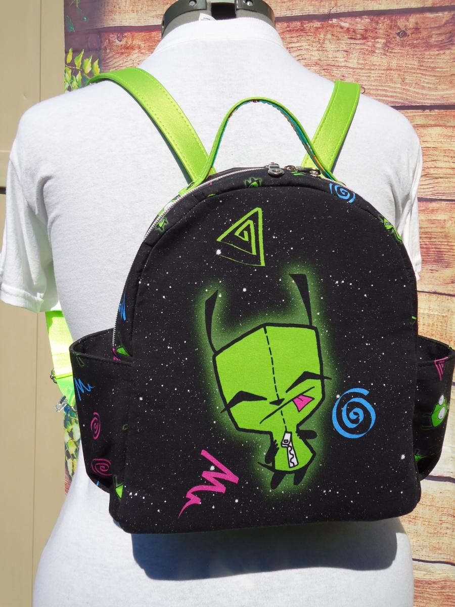 invader zim plush backpack