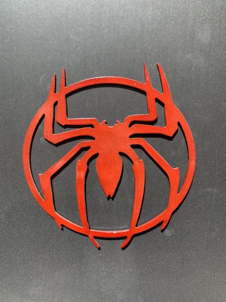 Spider-Man Metal Art, Small Red