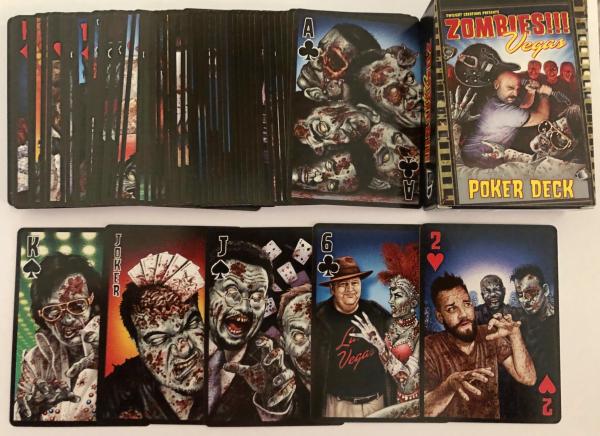 Zombies Vegas Poker Deck picture