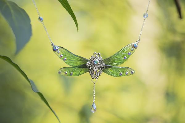 Green Dragonfly Necklace picture