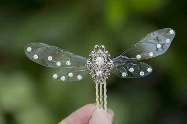 Silver Dragonfly Comb picture