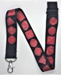 Red Dice Lanyard