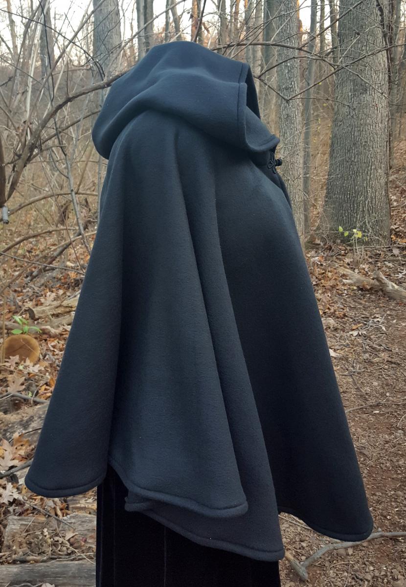 Fleece Short Cloak - Multiple Colors Available - Eventeny