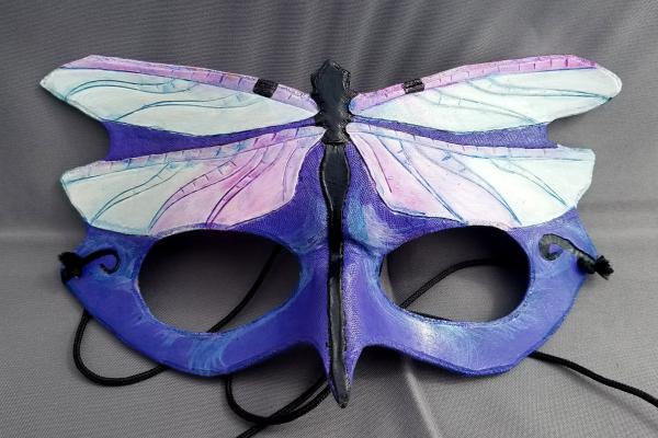 Dragonfly Leather Mask picture