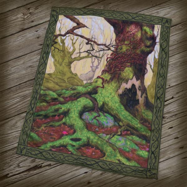 "Root and Branch" tapestry print picture