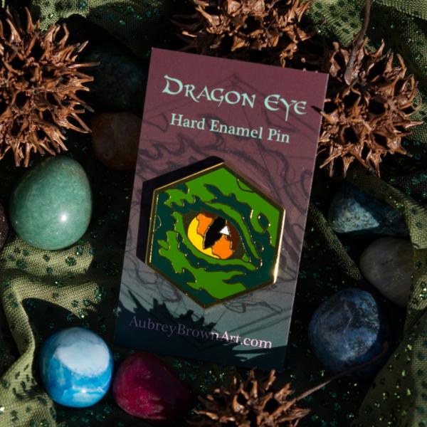 Green dragon pin picture