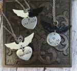 Good Omens necklace- ineffable 3 options shown each sold individually