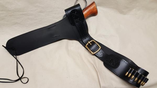 Base Model Mare's Leg Non-Firing Replica Rifle W/Holster and Bullets picture