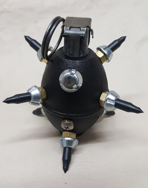 Black Spiked Steampunk Lemon Grenade picture