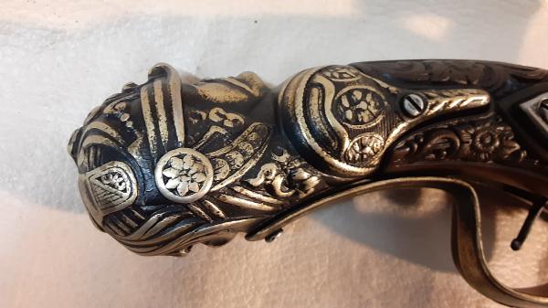 17th Century Aged German Flintlock Pistol picture