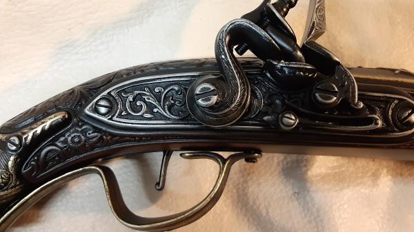 17th Century Aged German Flintlock Pistol picture