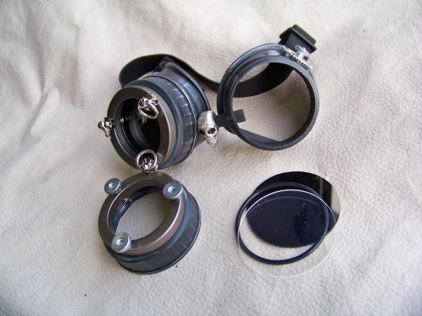 Steampunk Engineer Goggles- Death picture