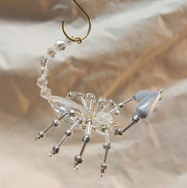 Steampunk Beaded Crystal Scorpion picture