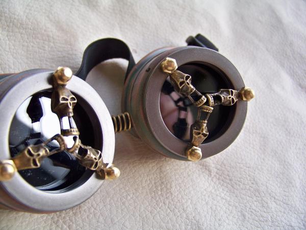 Steampunk Engineer Goggles- Wraith picture