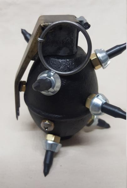 Black Spiked Steampunk Lemon Grenade picture