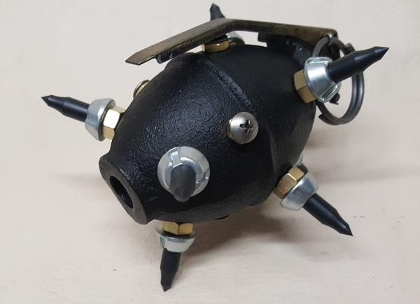 Black Spiked Steampunk Lemon Grenade picture