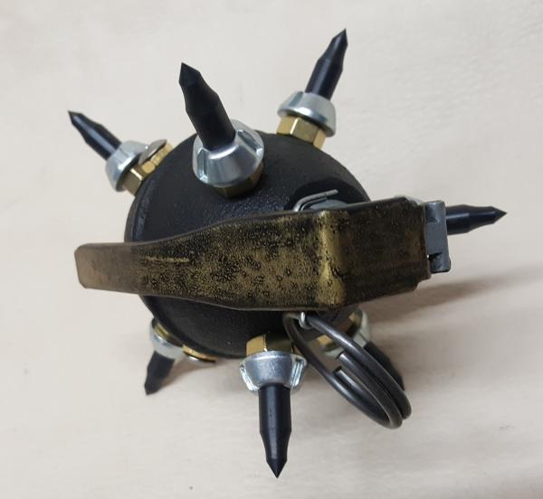 Black Spiked Steampunk Lemon Grenade picture