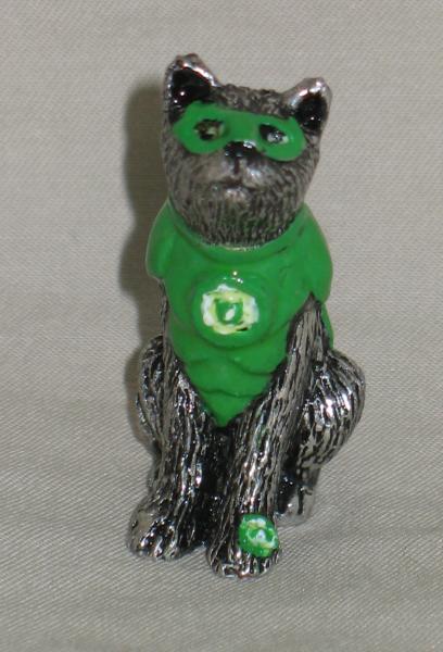 Green Lantern Cat picture