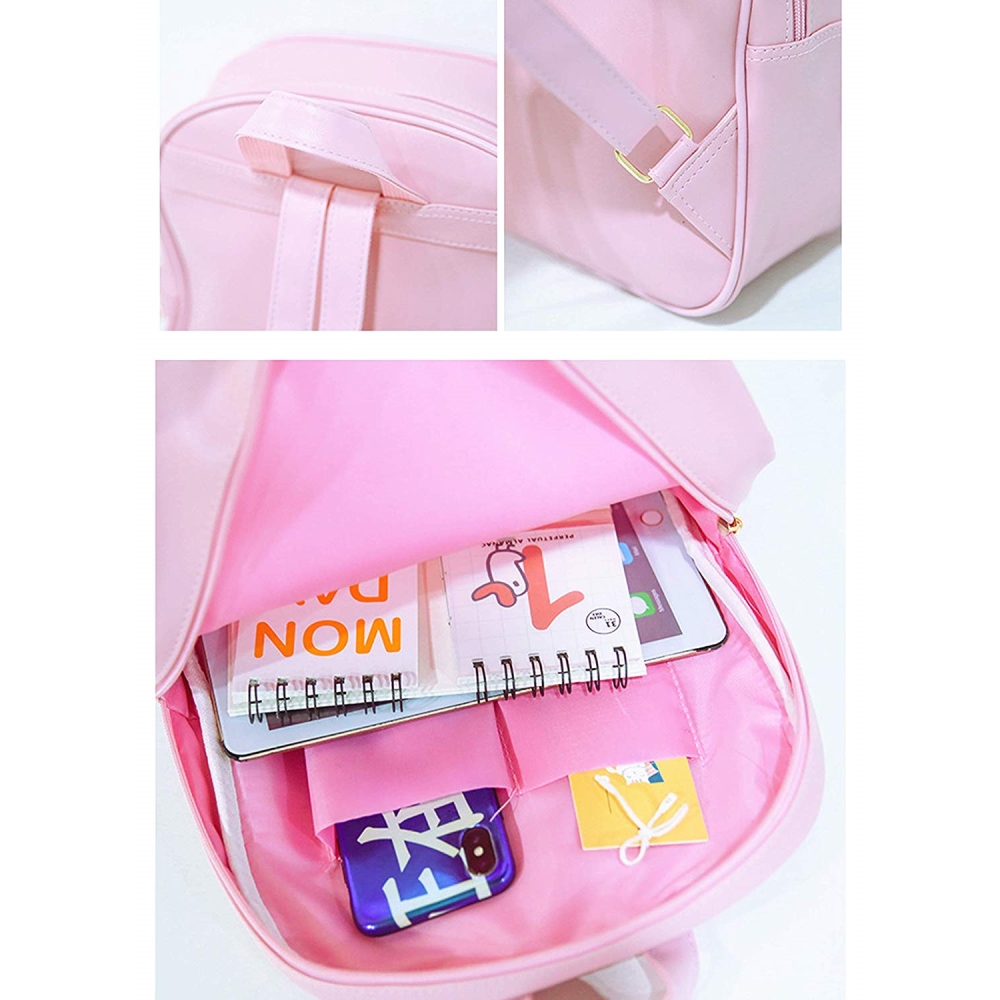 Ita Bag with Plushie Pocket / Clear Backpack - Eventeny