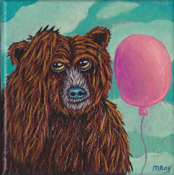 ORIGINAL-"Balloony Bear" picture