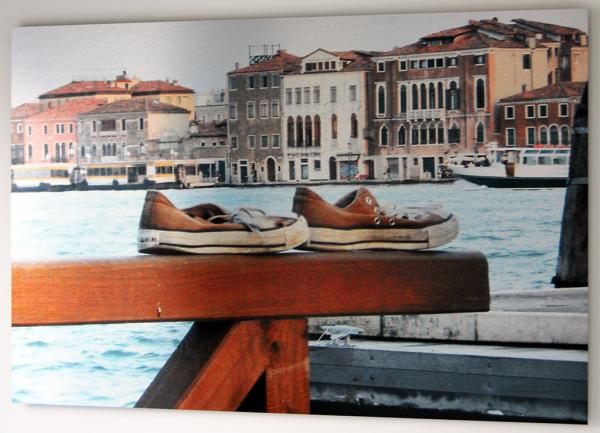 Old Shoes, Giudecca Canal, Venice, Italy picture
