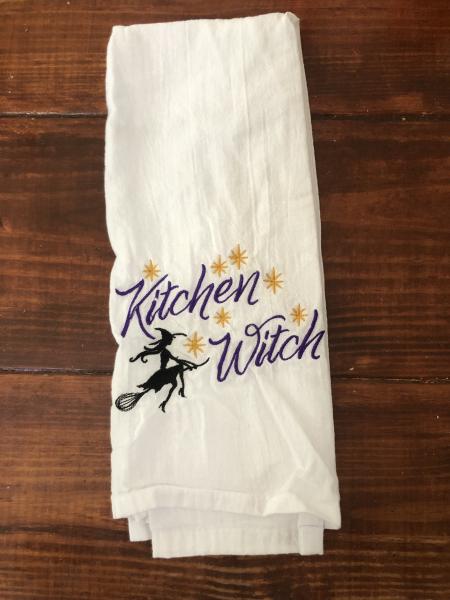 Flour Sack Towel - Kitchen Witch picture