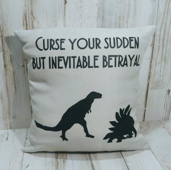 Curse Your Sudden But Inevitable Betrayal Small Pillow