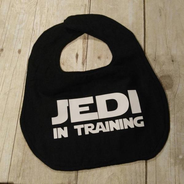 Jedi In Training Star Wars Bib picture