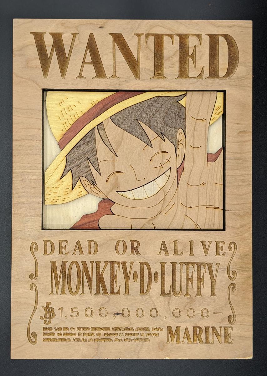 Wanted Poster - Luffy - Eventeny