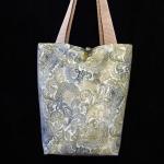 Cloth Handbag w/Inside Lining and 2 Pockets