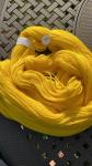 Yellow Persian worsted wt yarn