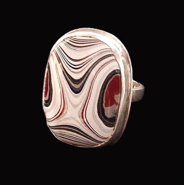 Fordite Ring