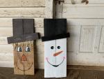 Reversible Scarecrow/Snowman