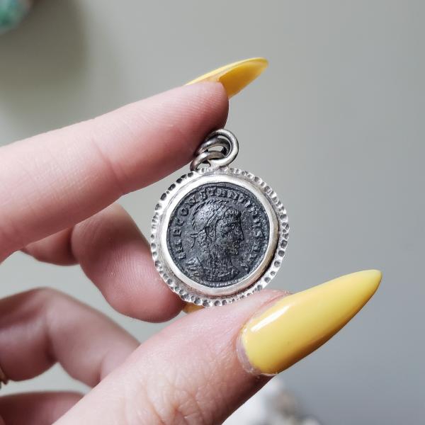 Ancient Roman Coin Pendant picture