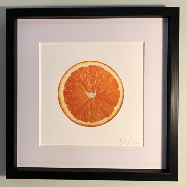 Big Juicy Orange - Fine Art Print picture
