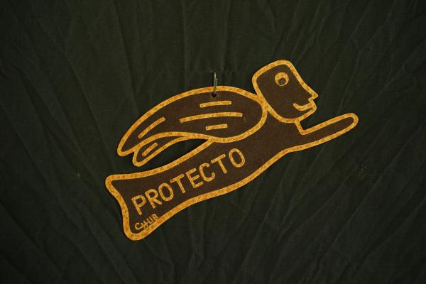 Protecto (10 inch, all rusty, fly to right) picture