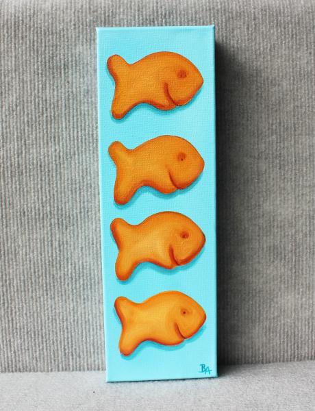 Goldfish Crackers Painting