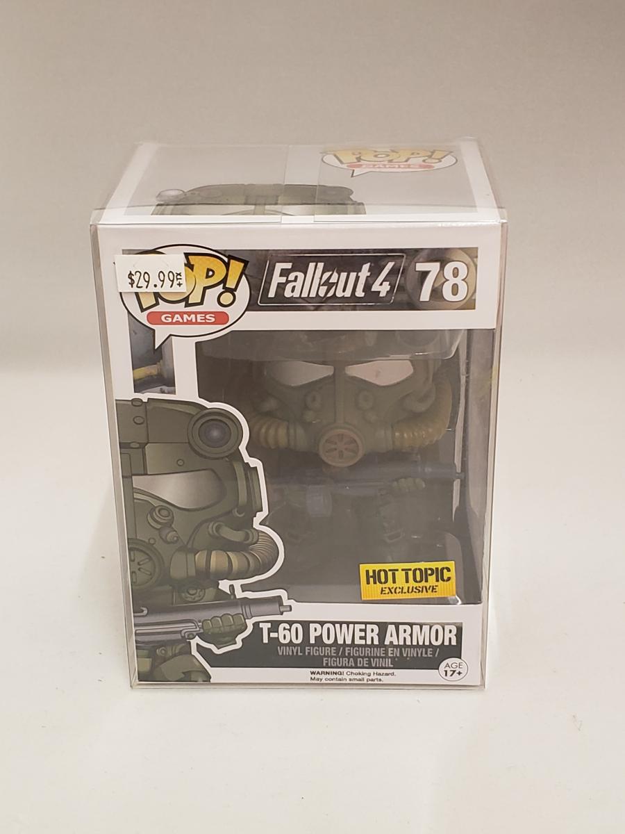 T 60 Power Armor Hot Topic Exclusive 78 Fallout 4 Funko Pop Eventeny