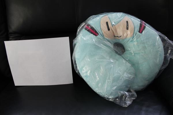 Hatsune Miku neck pillow plush Japan picture