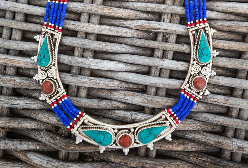 Tibetan Blue Lapis Necklace picture