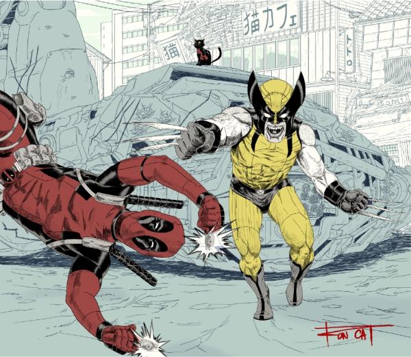 Deadpool, Wolverine and Catpool