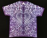 SIZE XL Purple Krackle Custom Heart Tee