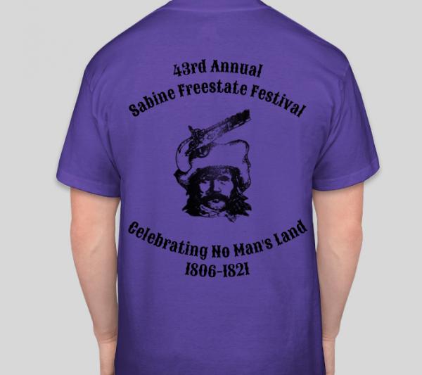 43rd Annual Sabine Freestate Festival T-shirts picture