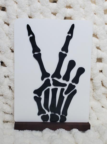 Acrylic Skeleton Hand